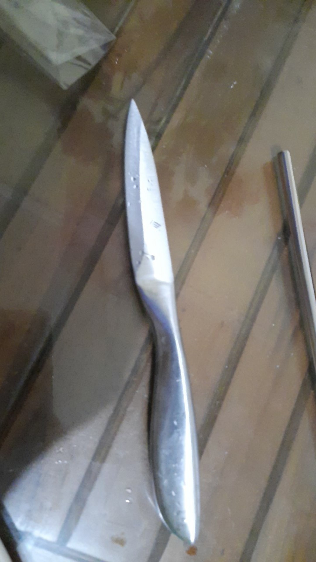 Full Stainless Pisau Dapur 5inch Utility Knife Tebal Full Stainless