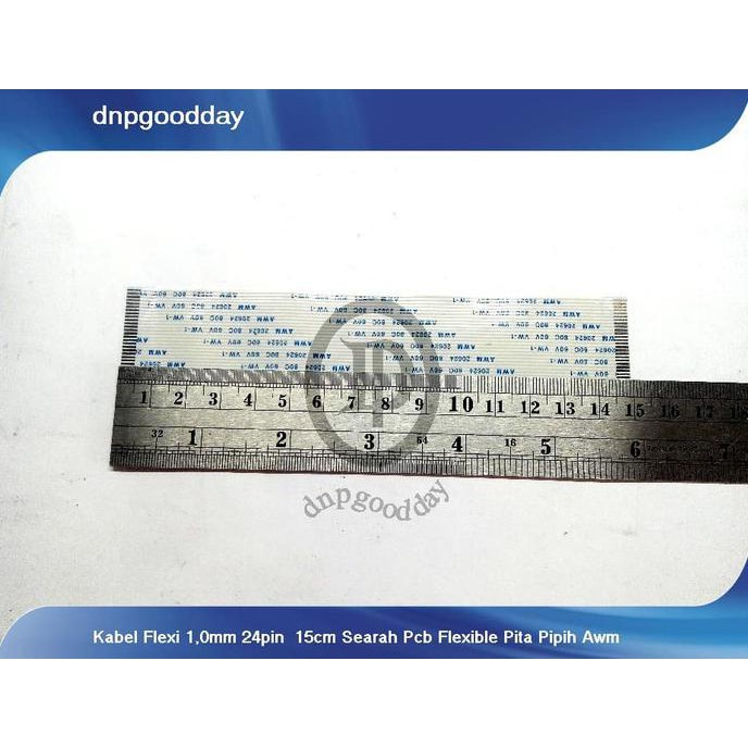 

Kabel Flexi 1,0Mm 24Pin 15Cm Searah Pcb Flexible Pita Pipih Awm Dnpgood11 Kualitas Baik