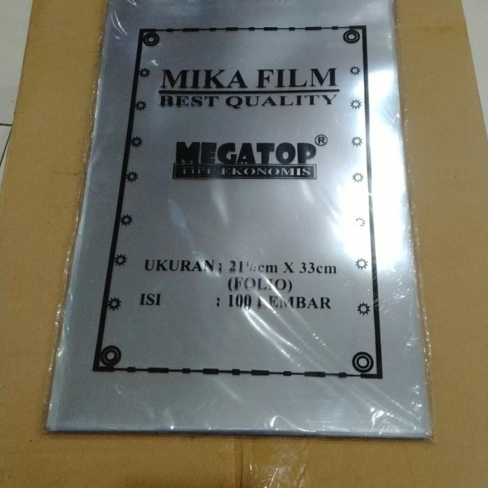 

READY Cover mika putih folio TERLARIS
