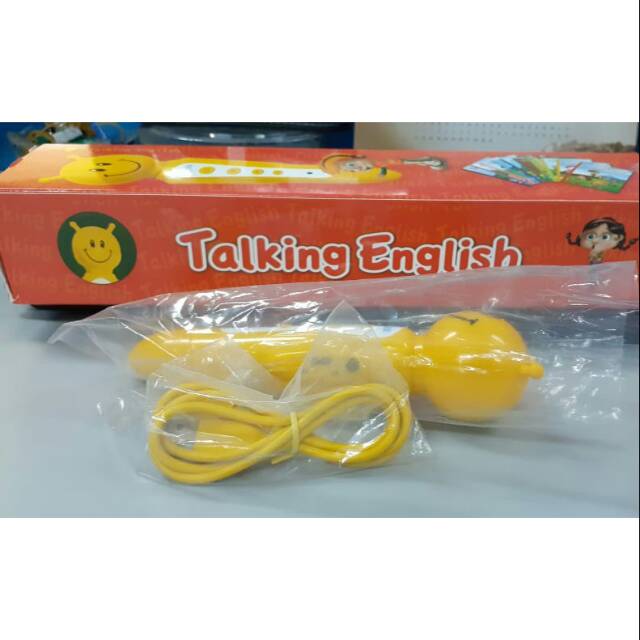 Elektronik Pen Epen Talking English Grolier New Mainan Edukasi Pen Bersuara