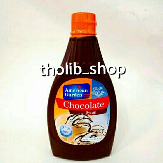 

American garden chocolate syrup (sugar free) 524 gr