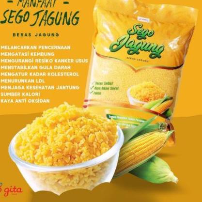 

Hemat Keras--Sego Jagung / Beras Jagung 700gr Original High Quality