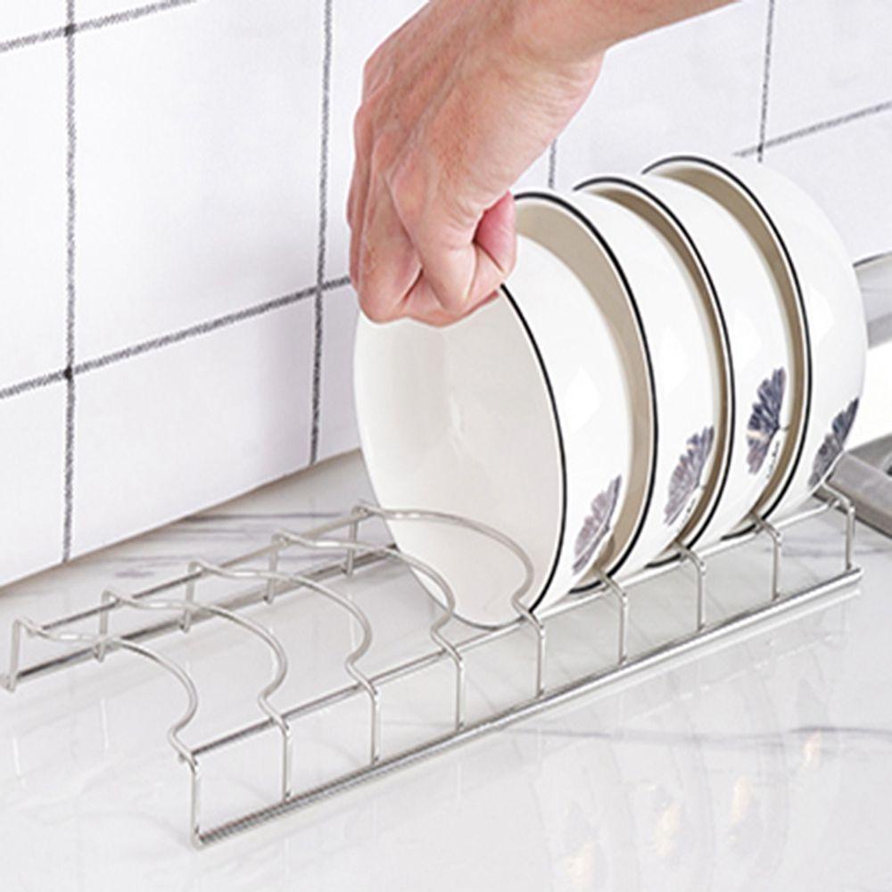 [Elegan] Drain rack Bowl rack Sendok Garpu Tutup Rak Organizer Dapur Rak Penyimpanan Aksesoris Dapur