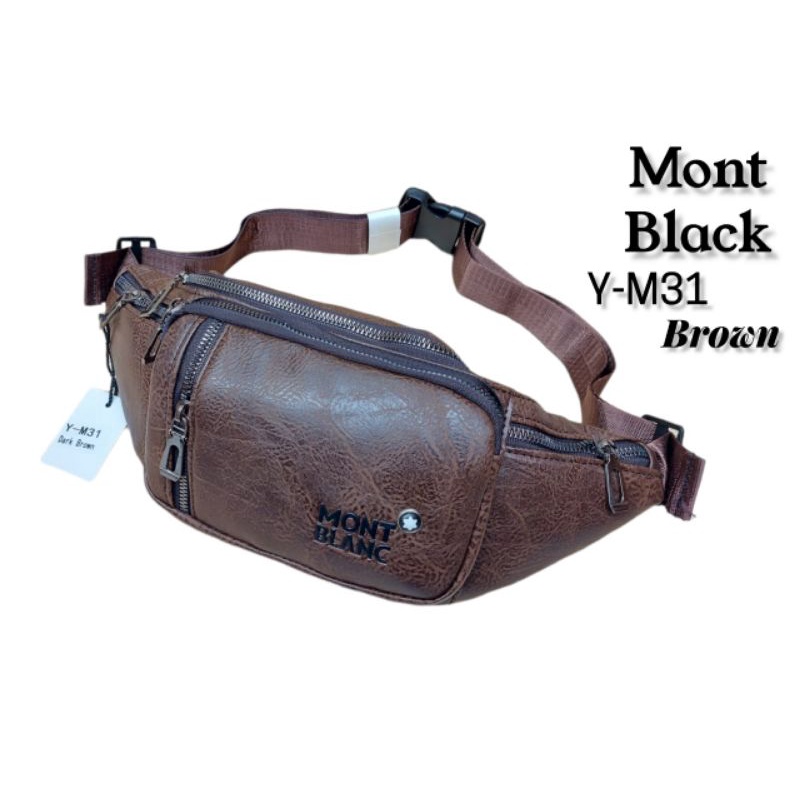 Waistbag Import Pria / Tas Pinggang Pria MB Kode Y-M