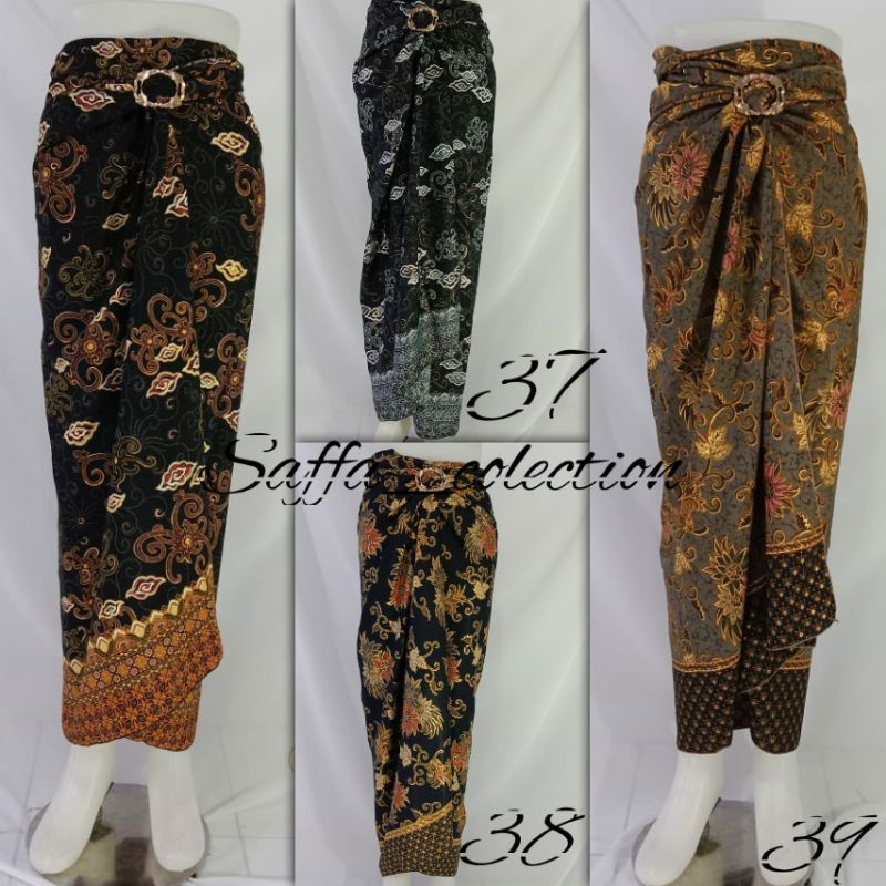 rok lilit batik modern / rok lilit batik/bawahan kebaya modern/rok serut/rok batik