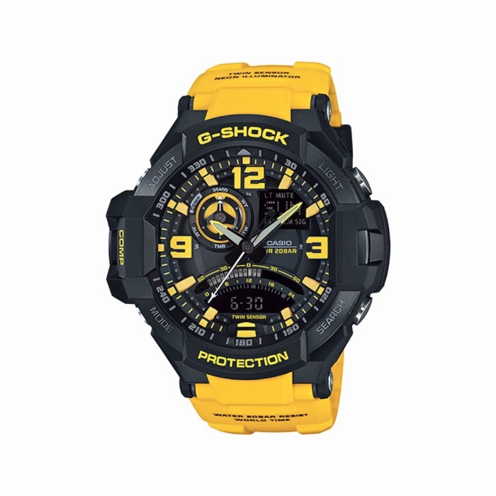Original Jam Tangan G Shock GA-1000 FULL BLACK ORI BM Premium Kekinian
