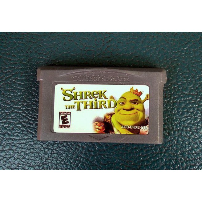 Kaset GBA Gameboy Advance Shrek the Third