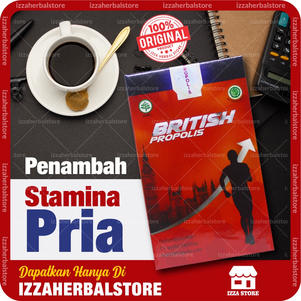 British Propolis Original Suplement Solusi Penambah Stamina Pria Aman Dan Terpercaya Herbal