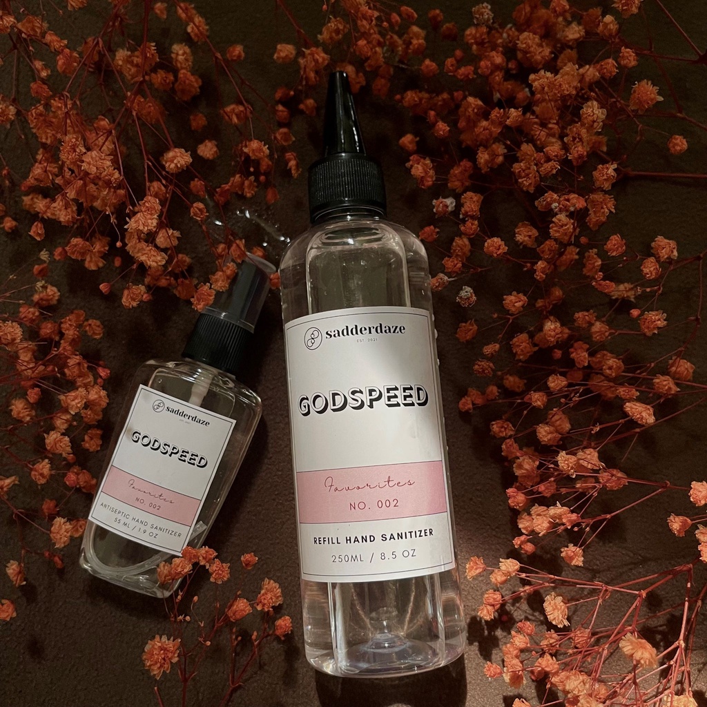 Refill Hand Sanitizer Aromatherapy - Godspeed (250 ml) // Refill Spray Hand Sanitizer Aromaterapi //