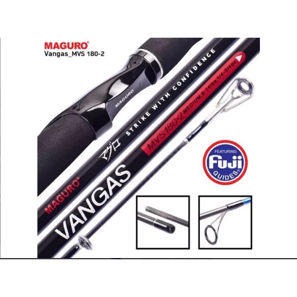 Joran Spinning Maguro Vangas 180cm Fuji