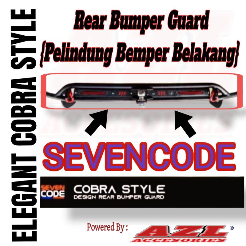 towing bar belakang cobra style Avanza/Xenia/Veloz Sevencode