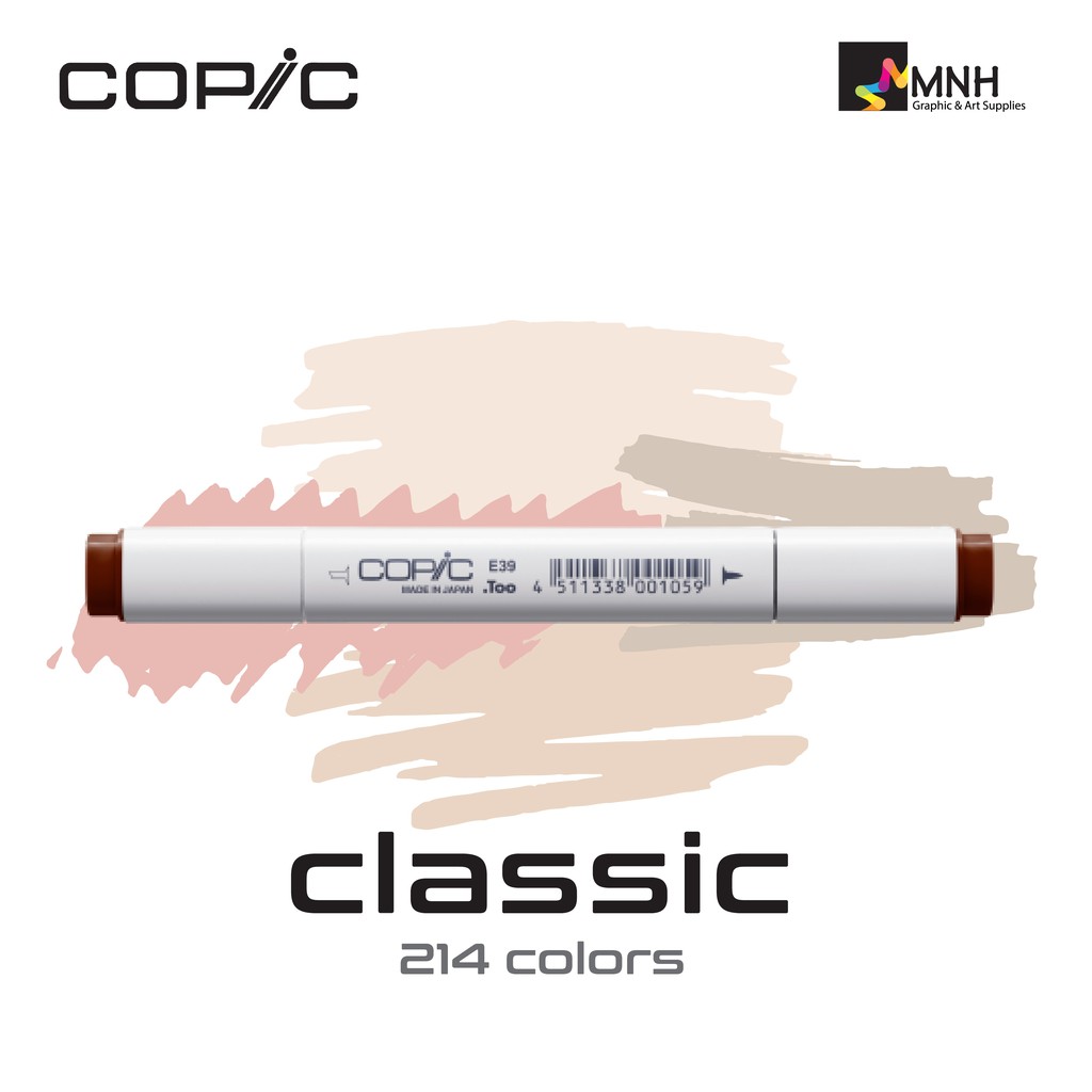 

Spidol Copic Classic Marker Earth Series (Satuan) E39 - E77