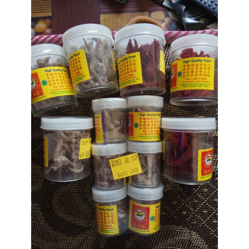 PROMO Permen manisan Kiamboi kiamboy somboi somboy buah plum iris merah dan putih ready