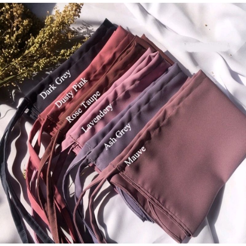 Niqab Tali Cadar Tali Wolfis 1layer & 2layer