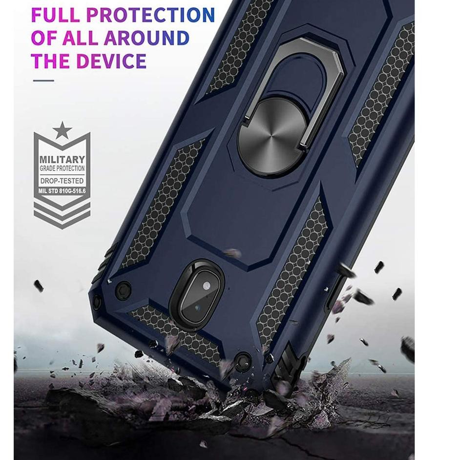 ♣B6P Hard Case Samsung Galaxy J5 Pro 2017 J530 Ring ARMOR Kickstand Hybrid ♣T2