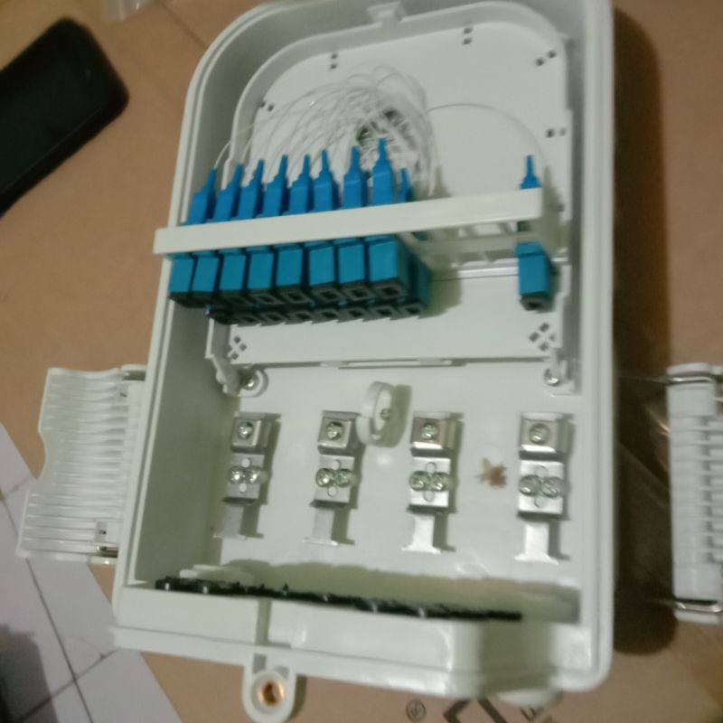 ODP mini 16 core up 24 core lengkap spliter PLC  1:16 SC UPC/odp 16core up to 24core