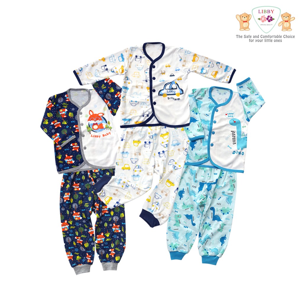 LIBBY Stelan Baju Panjang Celana Panjang Anak Kecil LIBBY Stelan Baju Panjang Celana Panjang Anak Kecil