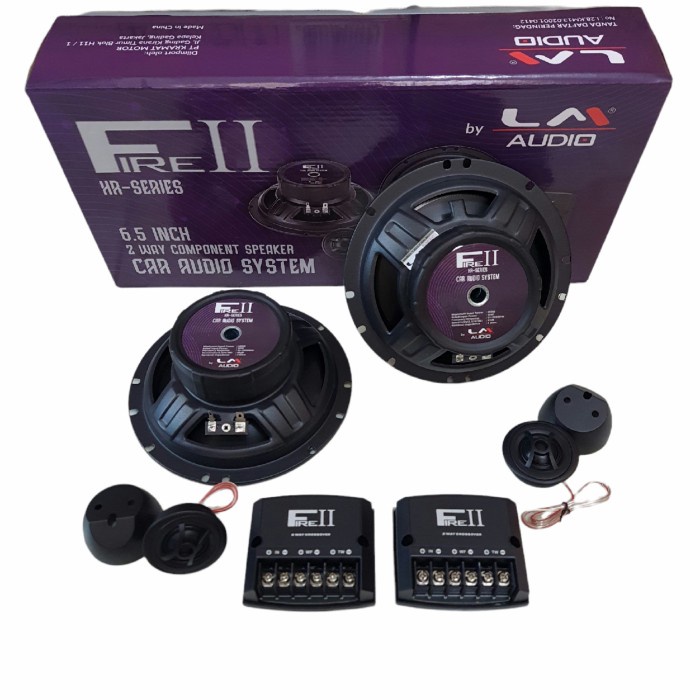 SPEAKER SPLIT LM AUDIO FIRE II HR-SERIES SPEAKER 2 WAY LM FIRE II