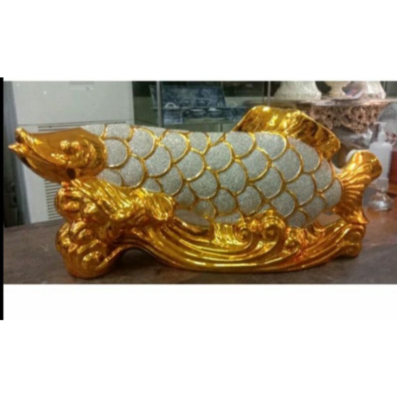 ikan arwana gold 24 in