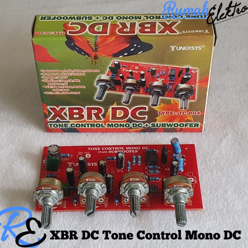 XBR Tone Control DC Plus Subwoofer By Tunersys