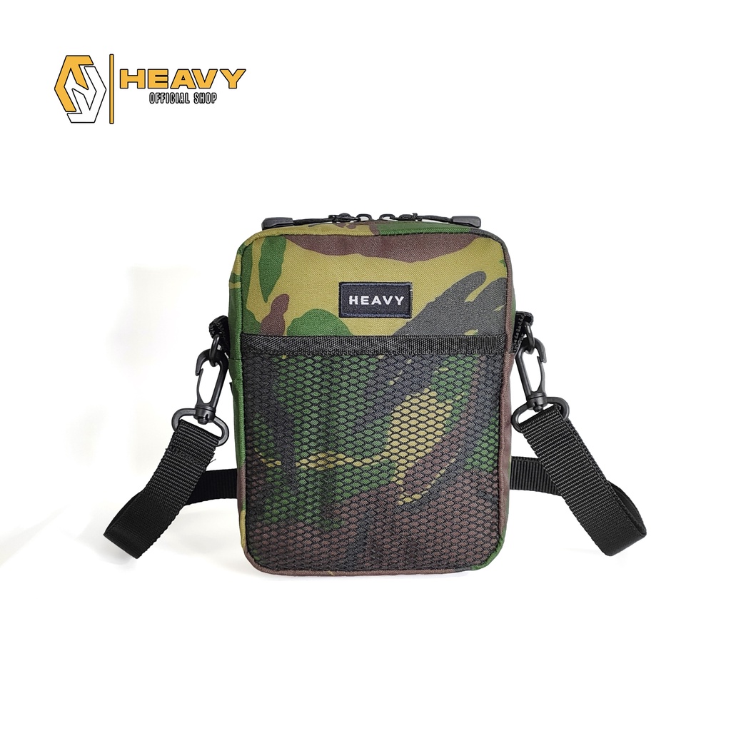 Tas Heavy Elgano Army Series Original Premium Pouch - Slingbag Heavy Casual Bag - Tas Selempang Bahu Pria