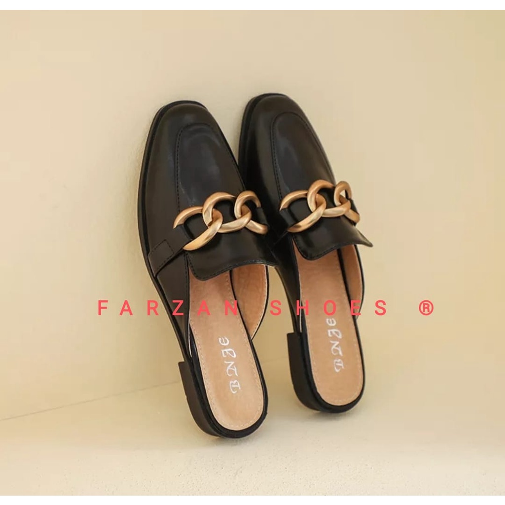 REAL [ICT FLATSHOES WANITA RANTAI  KOREA STYLE NV 01 SERBA SHOES