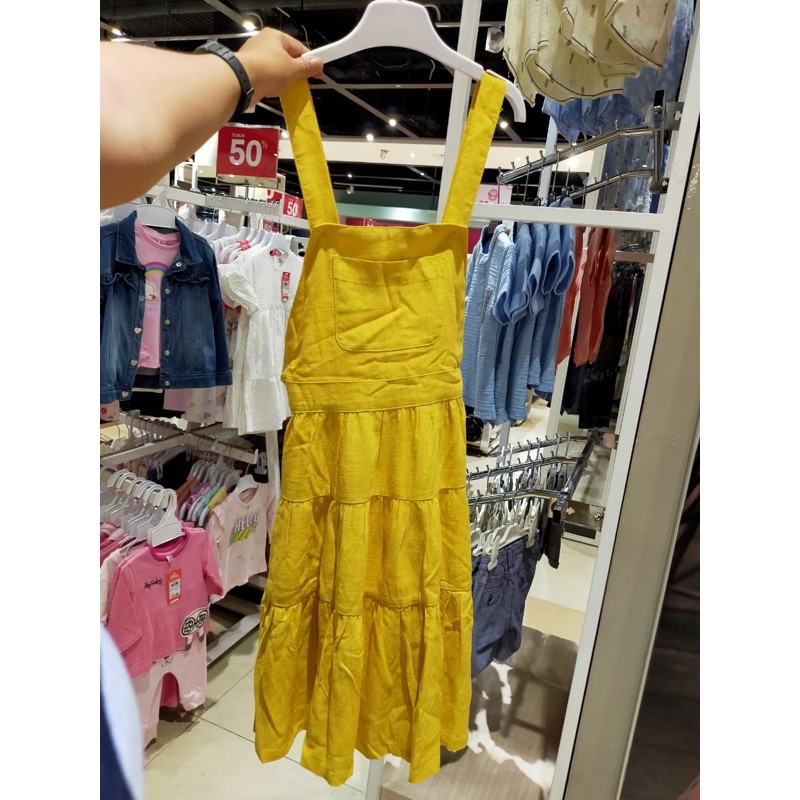 jumpsuit rok kuning anak cewek by jsp