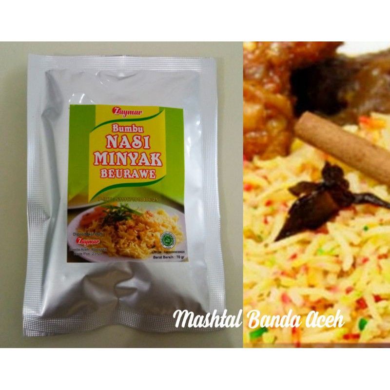 

bumbu masak instan nasi minyak khas aceh