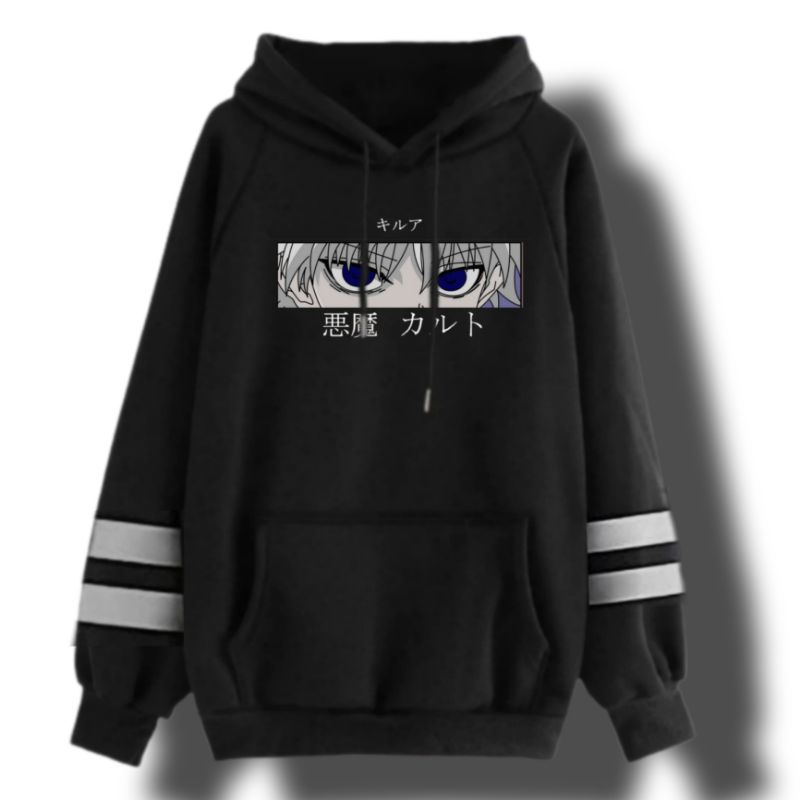 HOODIE anime KILLUA HXH UNISEX premium JAPAN bahan fleece tebal terlaris