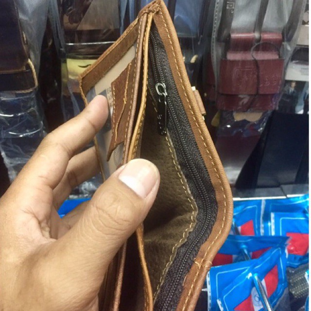 dompet lipat pria bahan kulit asli berkualitas impor #dompet #dompetlipat #dompetpria #dompetkulit