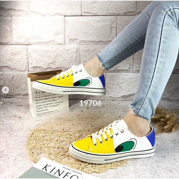 Sneakers  wanita 19706 import realpict