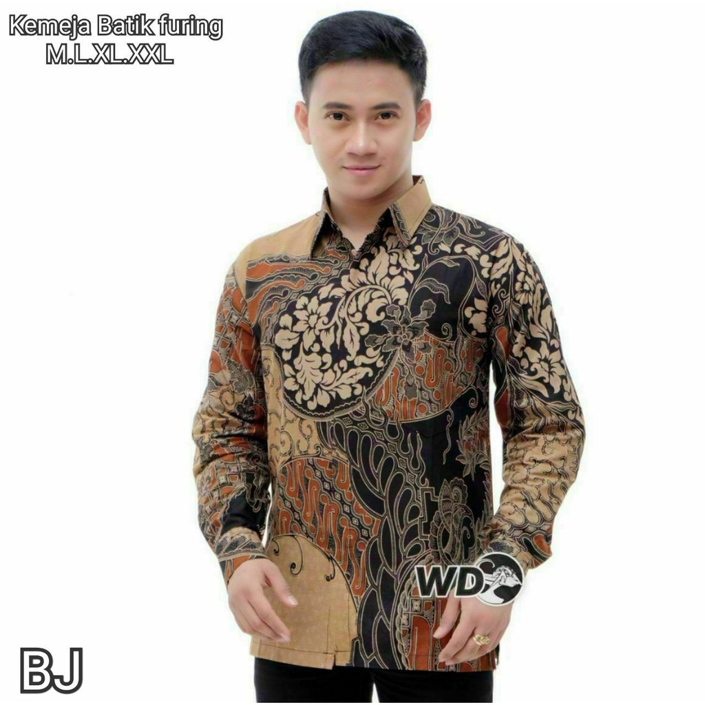 Kemeja Hem Batik Lapis Furing BJ
