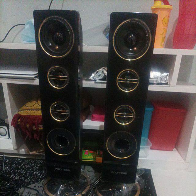 Polytron Speaker PMA 9526 WARNA BLACK GOLD Bluetooth ada Radio