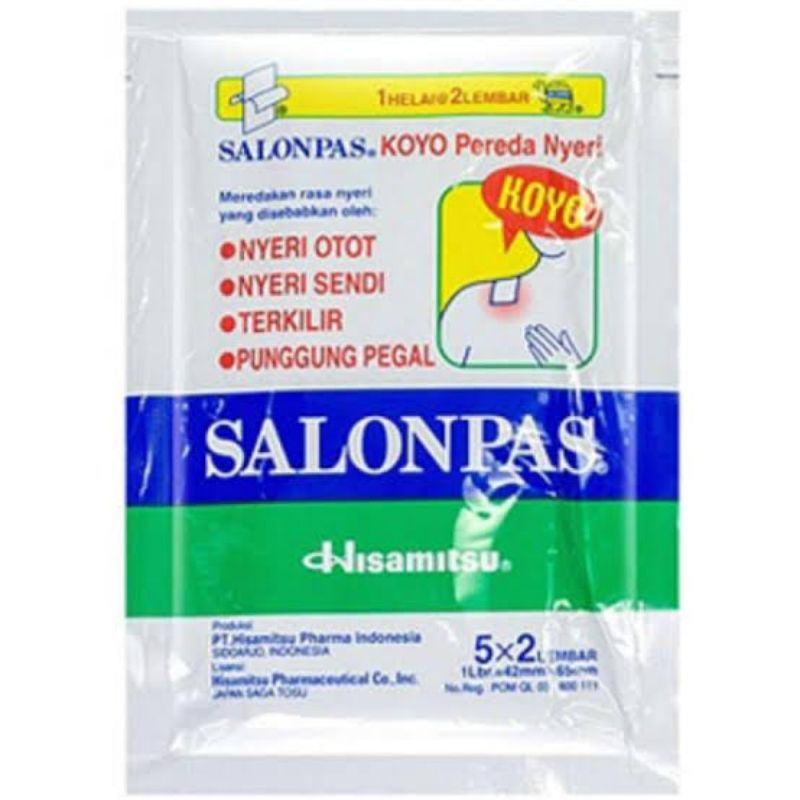 Koyo Salonpas Super Biru 5 x 2 &amp; 10 x 2