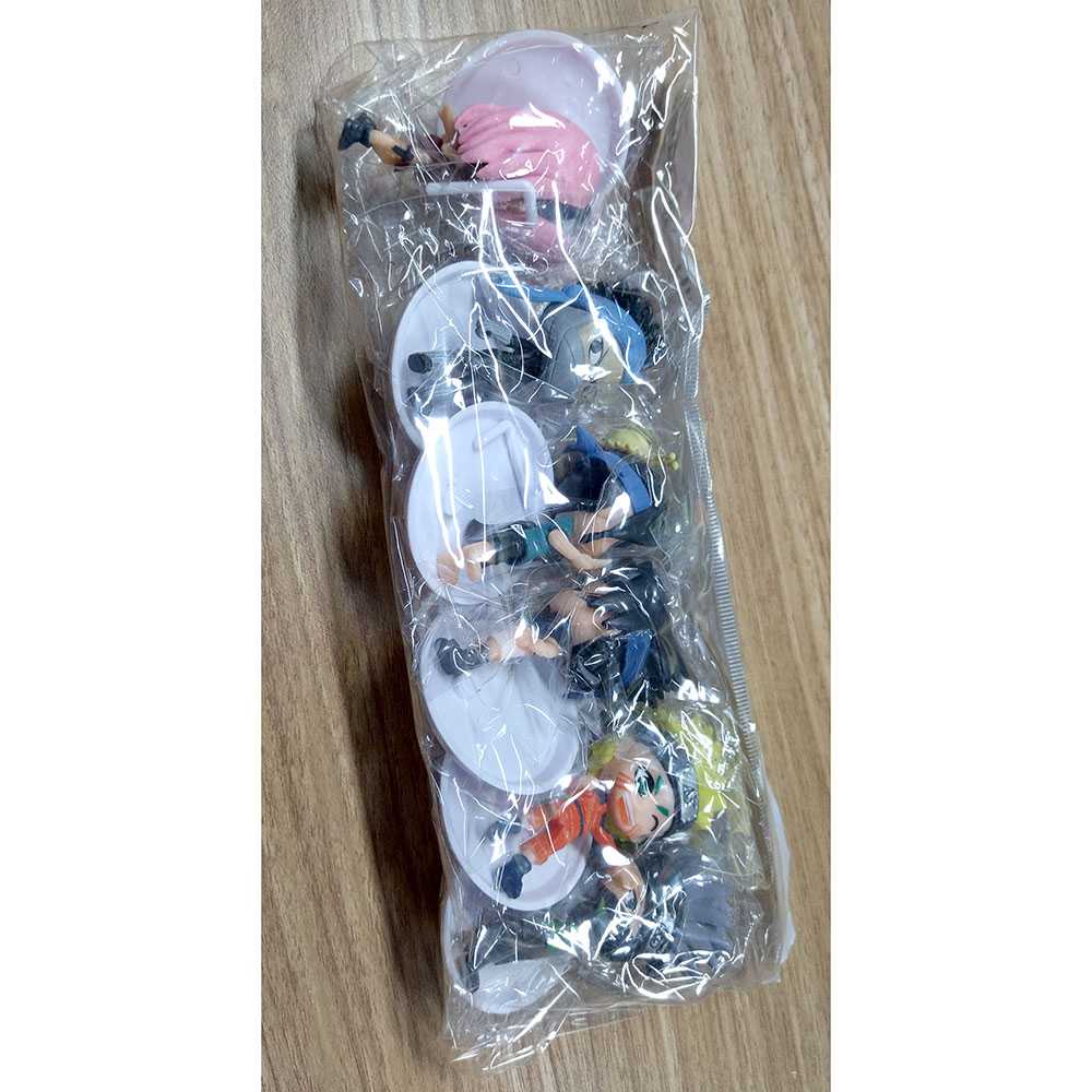 Action Figure Anime Naruto Set Itachi  6 PCS / Miniatur Naruto Sasuke, Sakura, Kakashi, Gaara, Itachi Uchiha, Zabuza, Haku, Tobi, Killer Bee Kurama Pajangan Set Figur Figure / Patung Naruto / Mainan Naruto Sasuke Mini / Naruto Figure Action Pvc Original