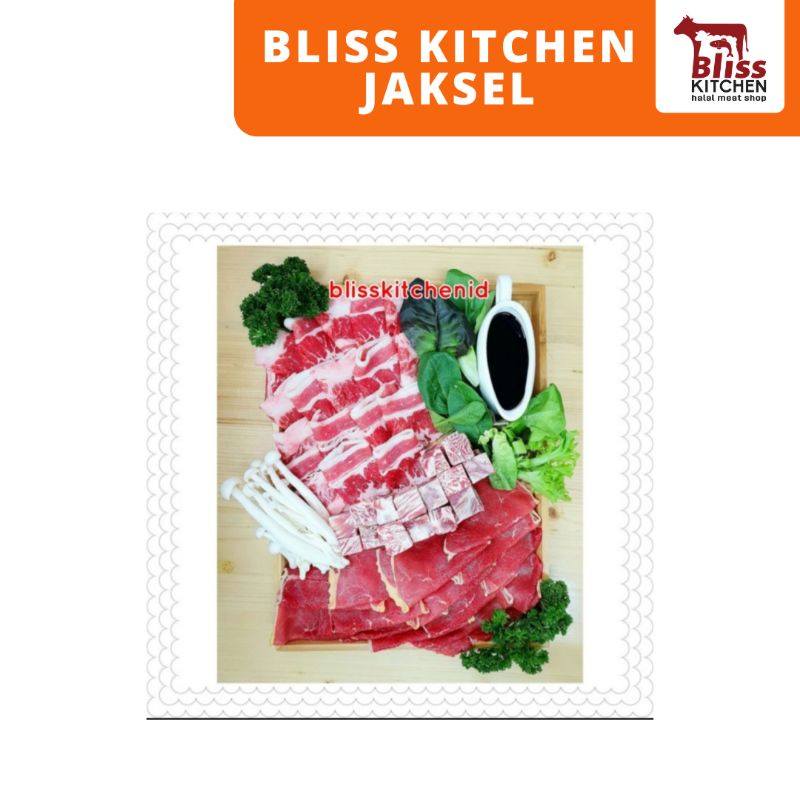 

JAPANESE YAKINIKU SET - Beef 750gr + Sauce 250gr for 3-4 pax