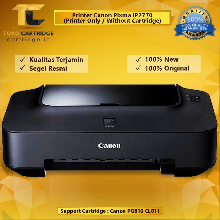 Printer Pixma Canon IP2770 IP 2770 A4 New Original 810 811 PG810 CL811