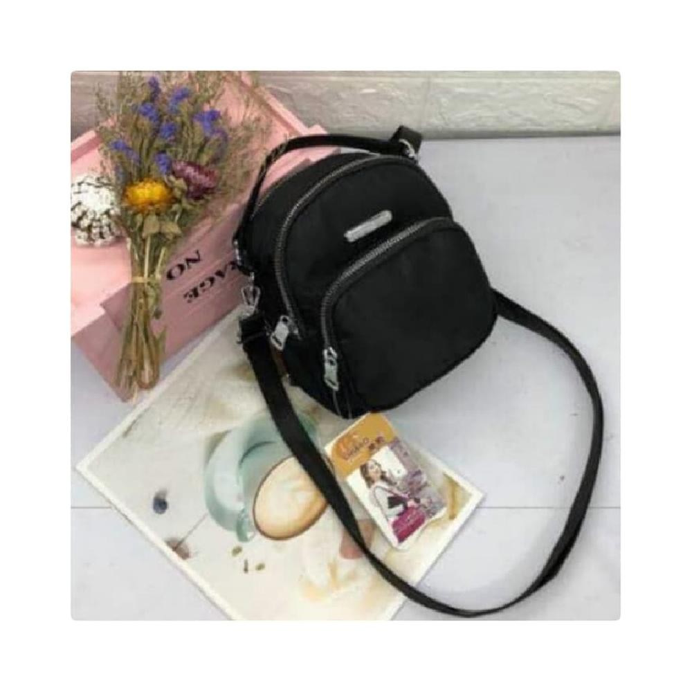 Tas Wanita import Chibao 3in1 L001 Tas jinjing selempang Ransel chibao - Cokelat