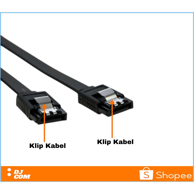 Kabel SATA 3 Hardisk Internal SSD Laptop PC Komputer 6Gbps Straight Lurus