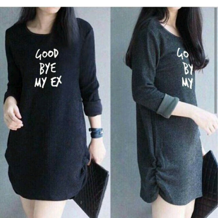 

UPDATESS_SHOP DONELA PRINTED GOOD BYE MY EX 2W