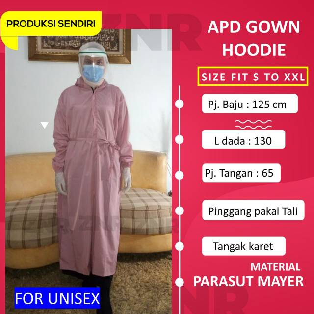 APD gwon Hoodie parasut Mayer premium import