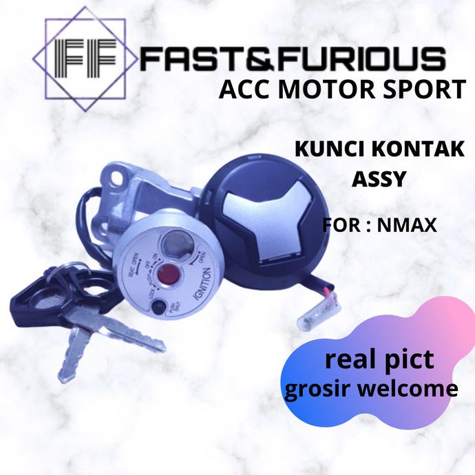 kunci kontak nmax set original ori