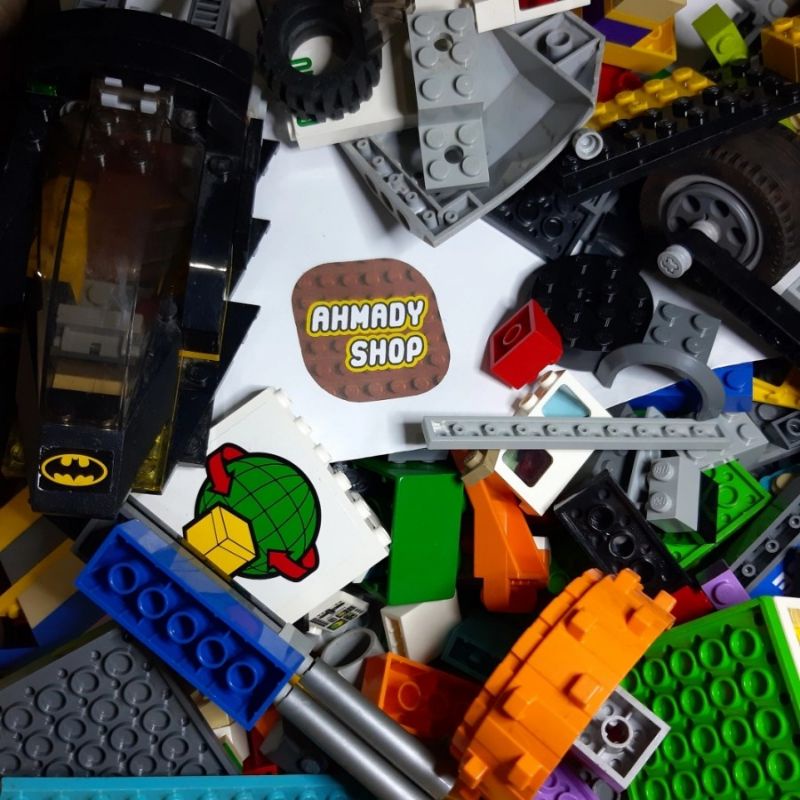 LEGO ORIGINAL CURAH , PRELOVED BUKAN LEGO KW, harga per 100gr