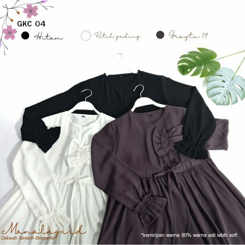 MANALAGI GKC04 // GAMIS DAILY PREMIUM // GAMIS REMAJA