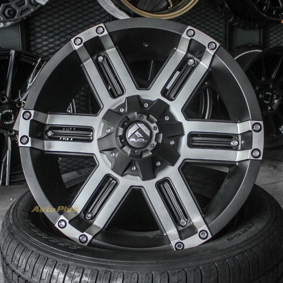 VELG MOBIL RING 20 FUEL GAUGE PCD 6x139,7 Velg Fortuner , Pajero , Hilux , Strada , Triton