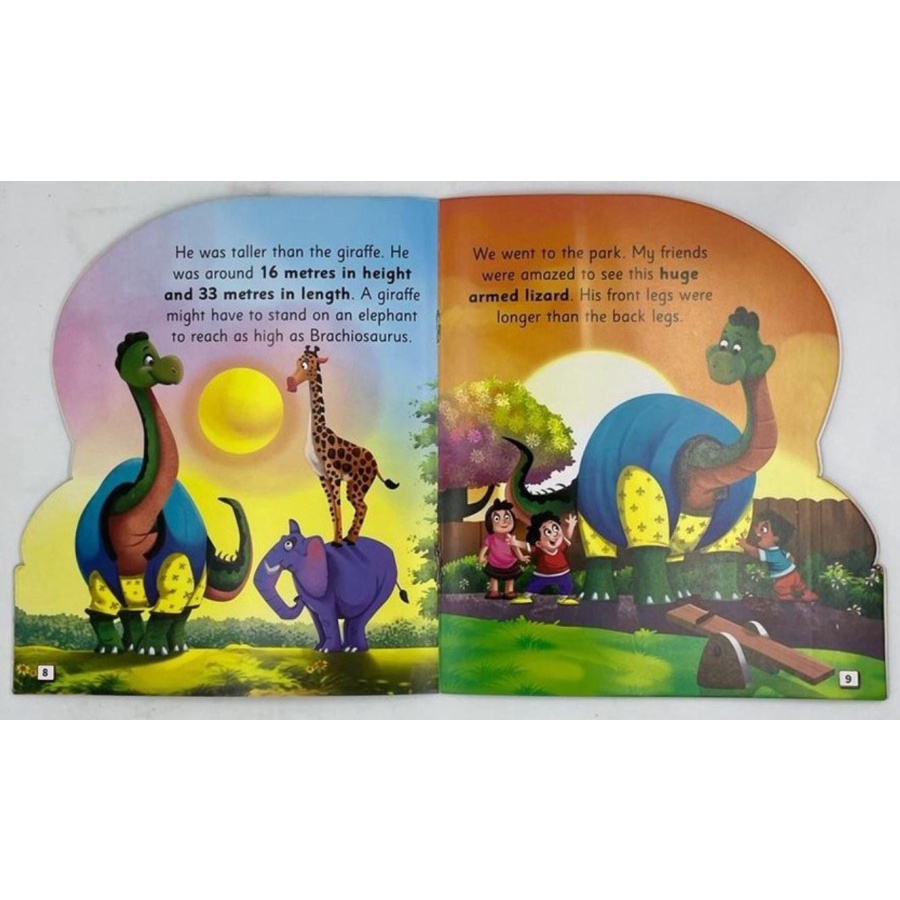 All About Me Dinosaurs Storybook buku cerita dino