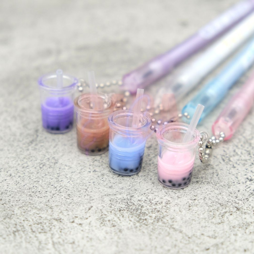 PEN MURAH PULPEN BOBA PEN BUBBLE TEA PEN LUCU BOLPEN UNIK PULPEN MURAH PEN GROSIR ATK MURAH-3