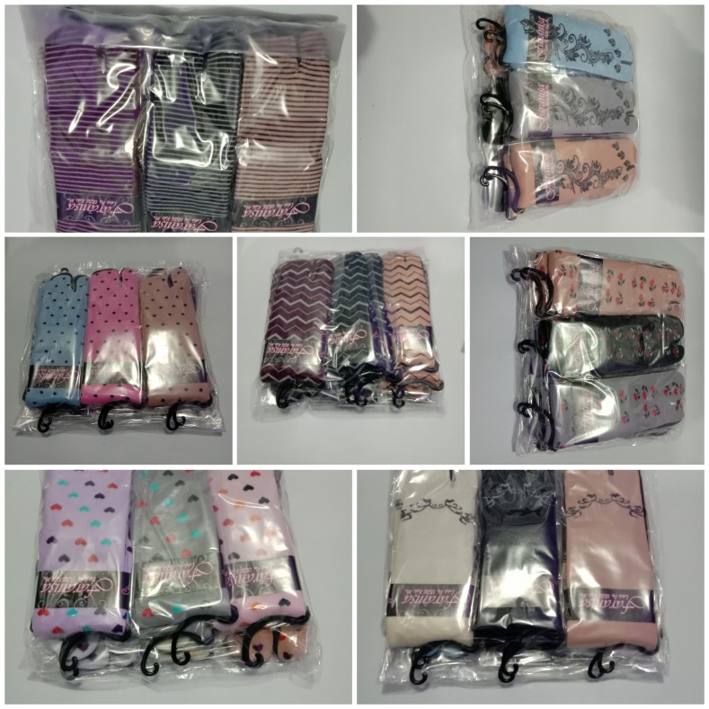 Paket isi 4 PCS_Kaus Kaki Jempol Motif Bahan Nilon Lembut