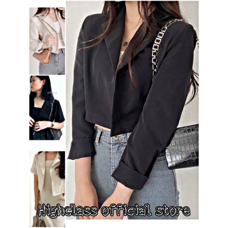 [HC]™ BLAZER CROP-AC / OUTER