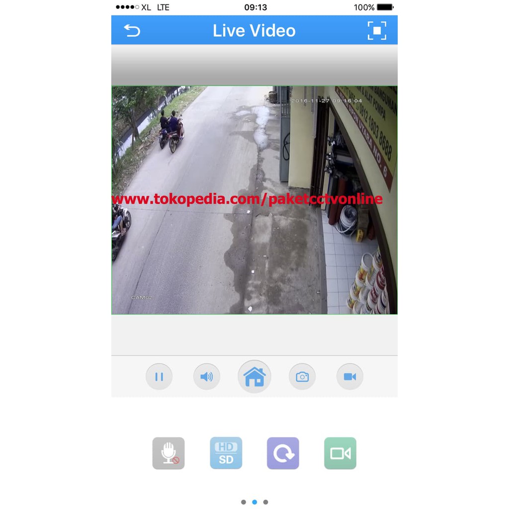 Termurah Paket 4 CCTV AHD 4 Channel DVR HD Kamera Murah